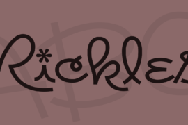 Rickles Font