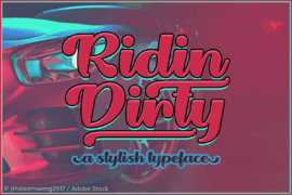 Ridin Dirty Font