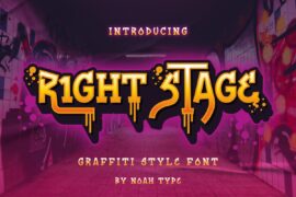 Right Stage Demo Font