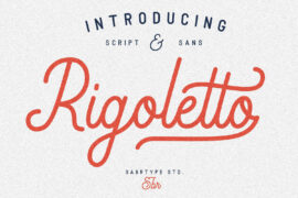 Rigoletto Demo Font