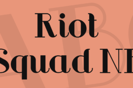 Riot Squad NF Font