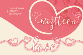 Riztteen Font