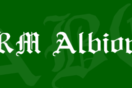 RM Albion Font