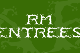 RM Entrees Font