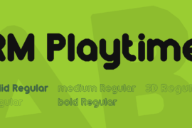 RM Playtime Font Family