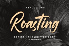 Roasting Script Font