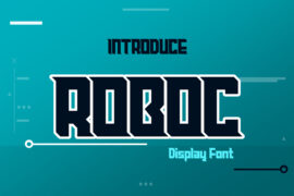 Roboc Font