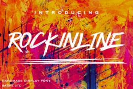 Rockinline Font