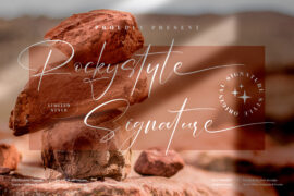 Rockystyle Signature Font Family
