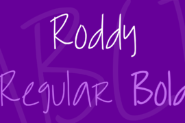 Roddy Font Family