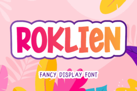 Roklien Personal Use Font