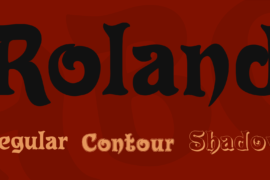 Roland Font Family