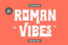 Roman Vibes Font