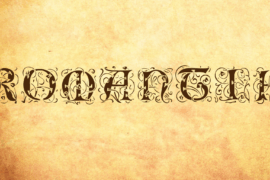 Romantik Font