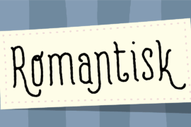 Romantisk DEMO Font