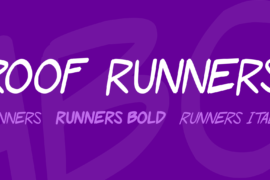Roof Runners Font Family