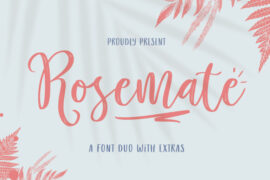 Rosemate Font Family