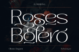 Roses Bolero Demo Font