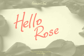 Rosewind Font