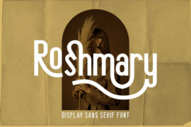 Roshmary Font