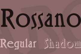 Rossano Font Family