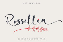 Rossellia – Personal Use Font