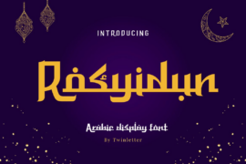 Rosyidun personaluse Font