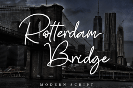 Rotterdam Bridge Font