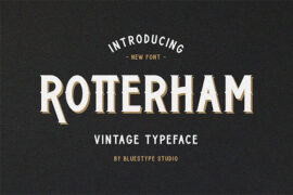 Rotterham Font