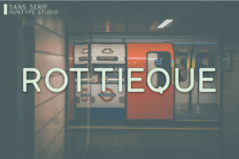 Rottieque Font