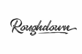 Roughdown Demo Font
