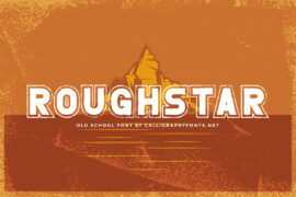 Roughstar Demo Font