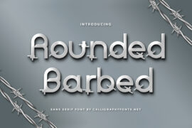 Rounded Barbed Demo Font Family