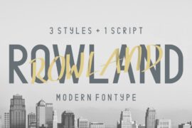 Rowland Demo Font Family