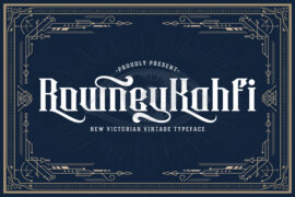 Rowney Kahfi Font