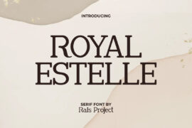 Royal Estelle Demo Font Family