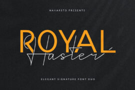 Royal Haster Demo Font Family