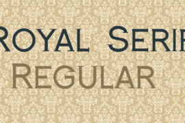 Royal Serif Font