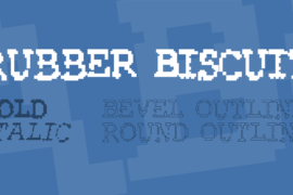 Rubber Biscuit Font Family