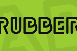 Rubber Font