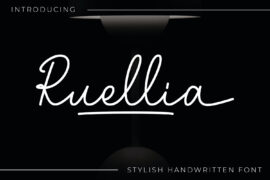 Ruellia Font