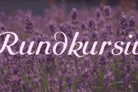 Rundkursiv Font