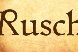 Rusch Font Family