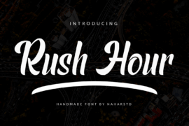 Rush Hour Demo Font