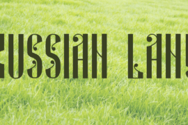 Russian Land Font Family