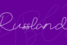 Russland Font