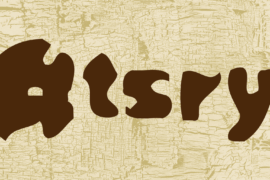 Rusty Font