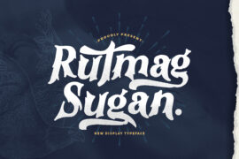 Rutmag Sugan Font