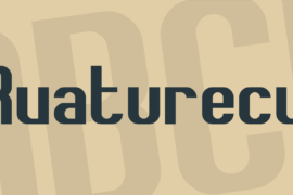 Rvaturecu Font