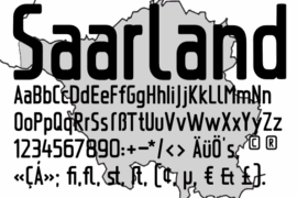 Saarland Font